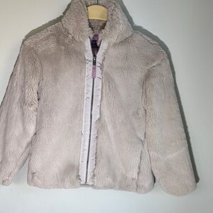 Girls Patagonia Lunar Frost Faux Fur Jacket